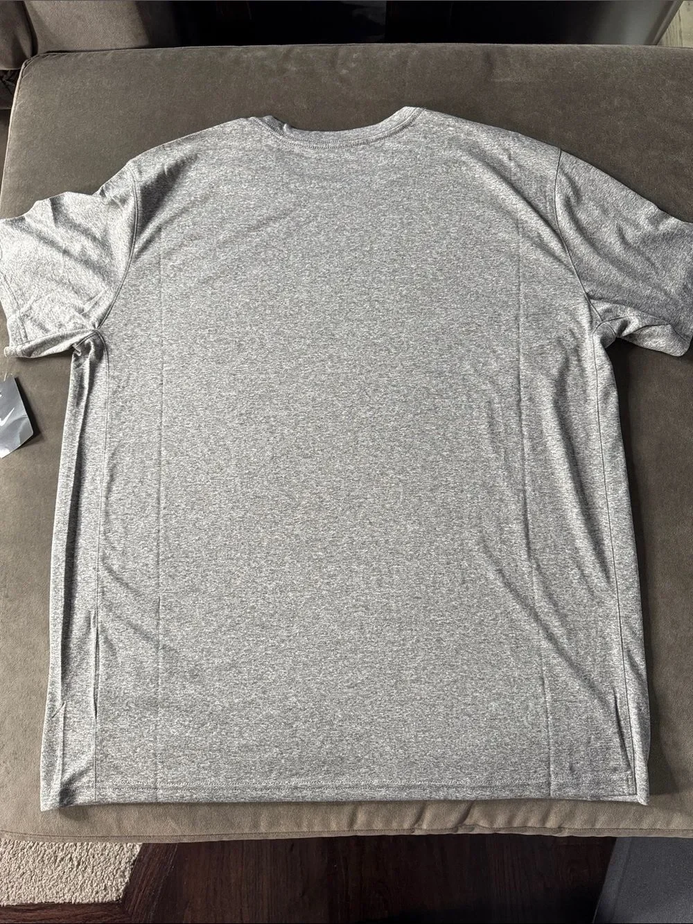 Nike Men's Short Sleeve Dri-FIT T-Shirt Heather Gray 727982-091 Size XL NWT